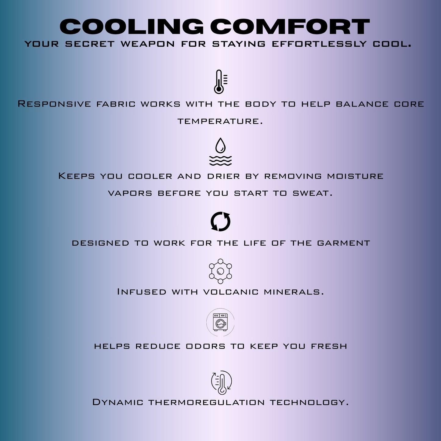 Cooling Comfort Cami - White