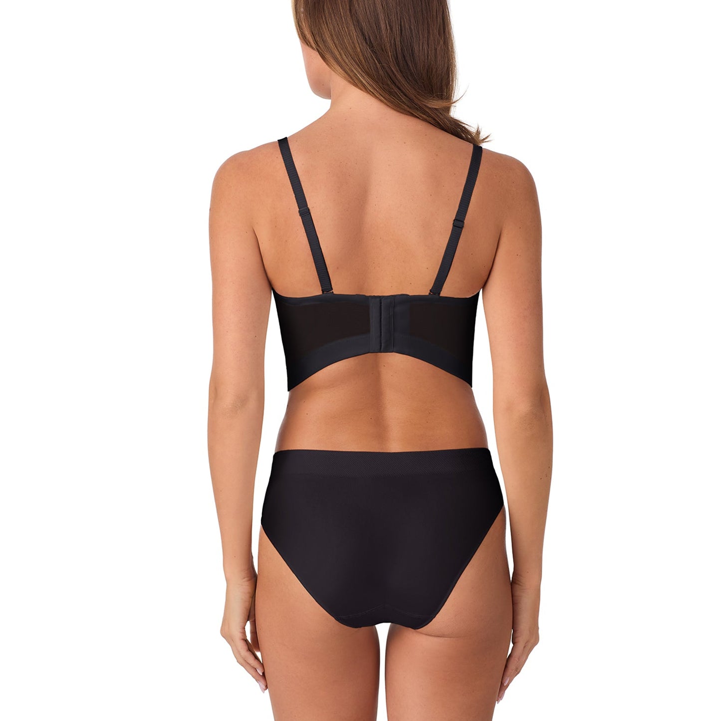 Lace Allure Bustier - Black