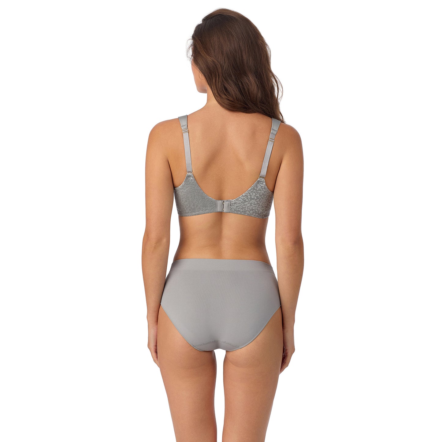 A Lady Wearing Safari Unlined - Smoke showing back view