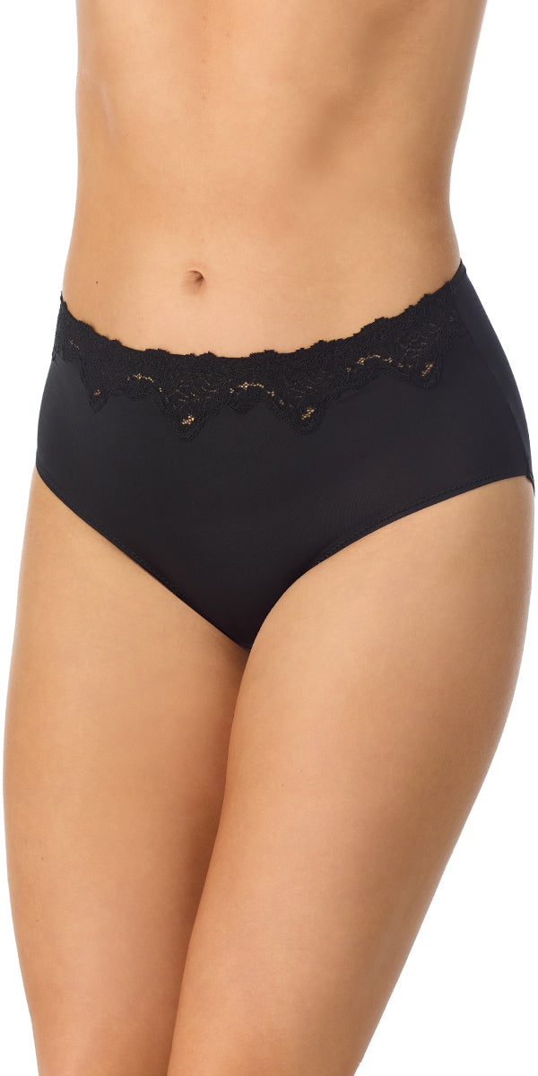 Lace Allure Micro Brief - Black