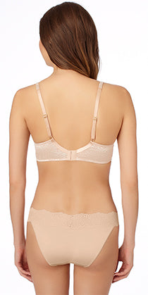lady wearing bra