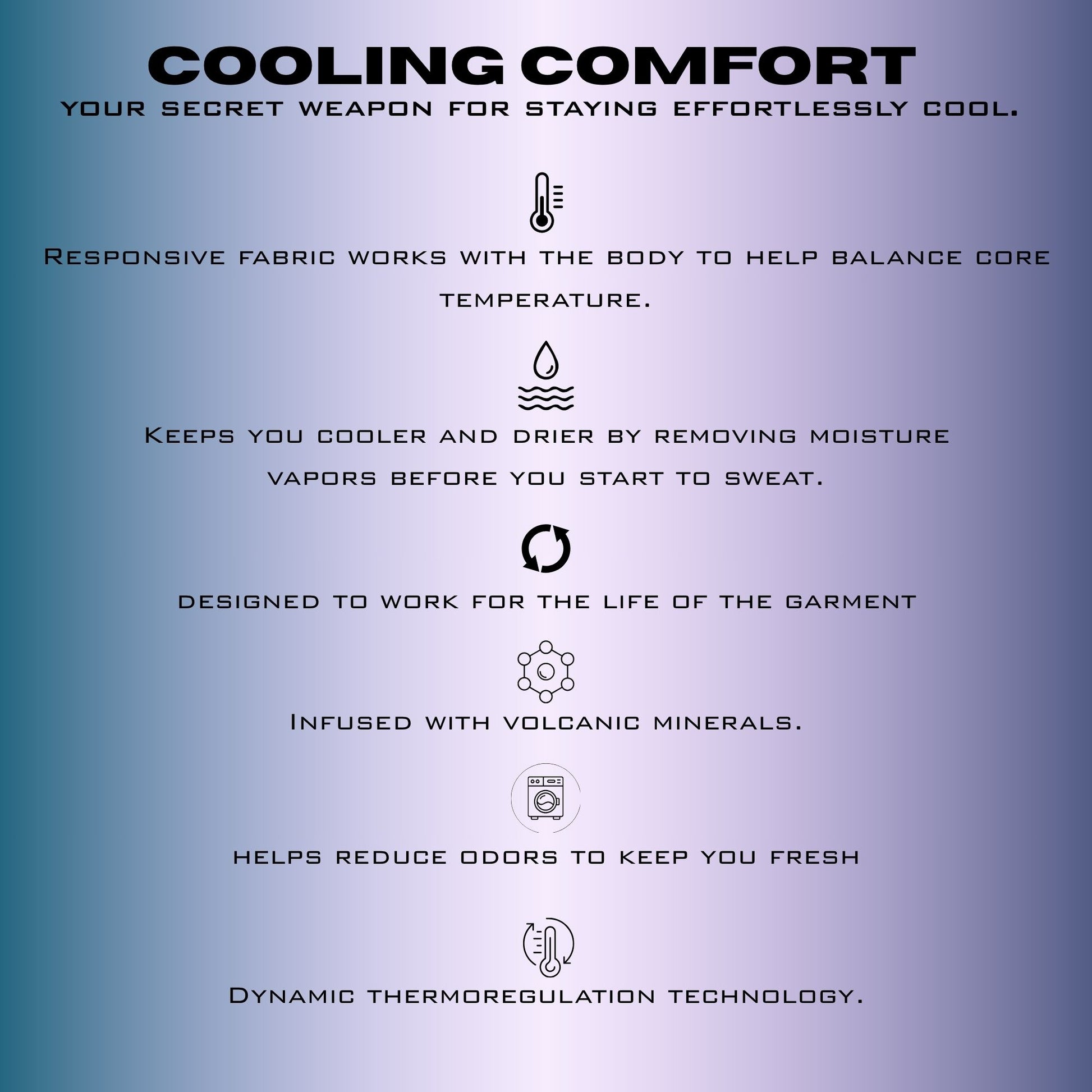 Cooling Comfort Unlined - Natural