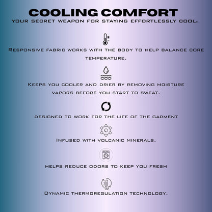 Cooling Comfort Free Cut Brief - Black