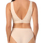 A lady wearing  Soft Shell Seamless Comfort Wireless Back Smoother 