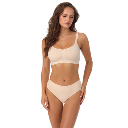 Seamless Comfort Bralette - Soft Shell