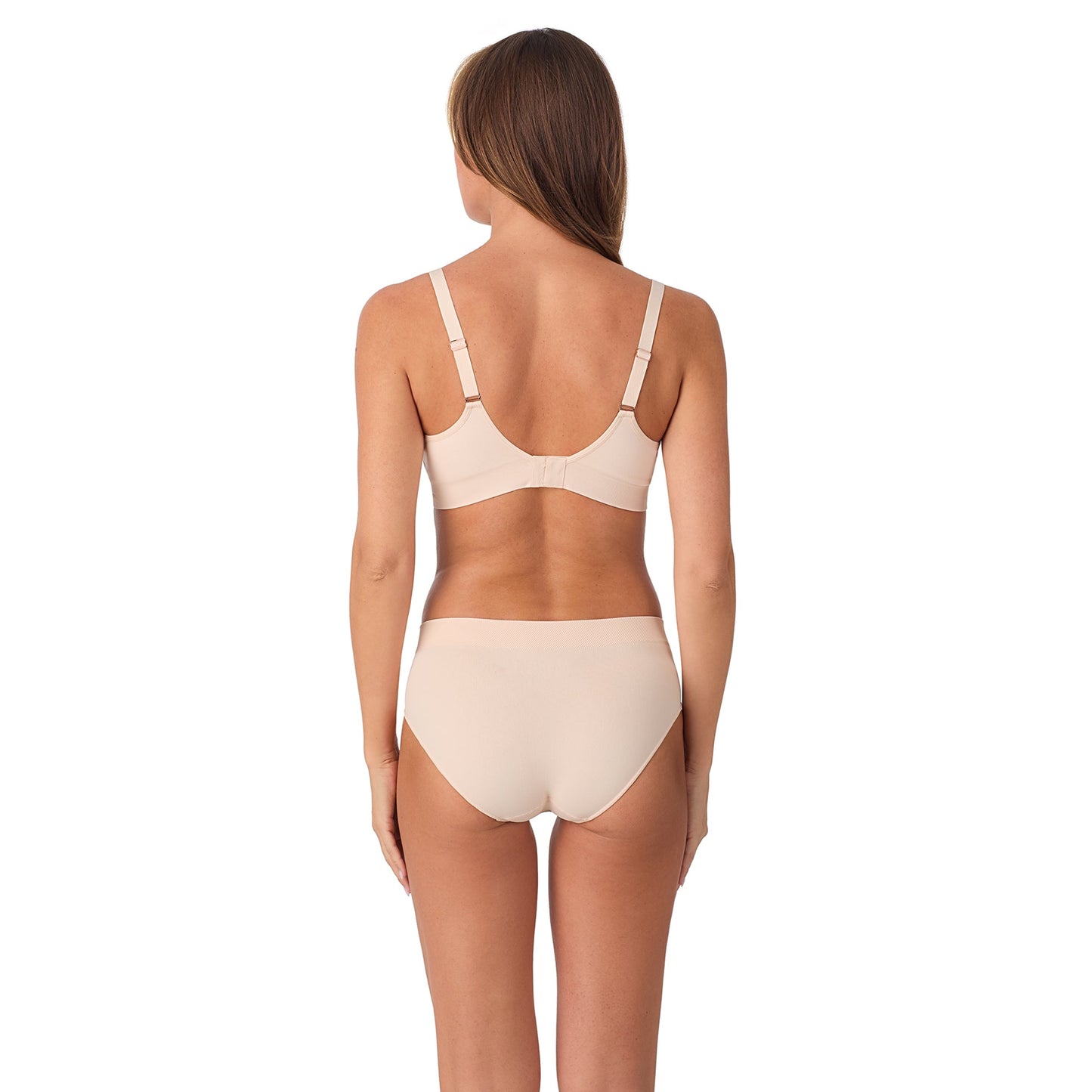 A lady wearing Seamless Comfort Unlined in Soft Shell