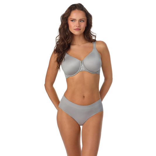 A Lady Wearing Safari Unlined - Smoke facing front view