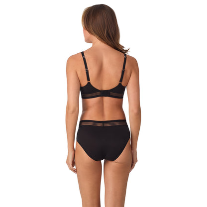 Second Skin Wireless Bra - Black