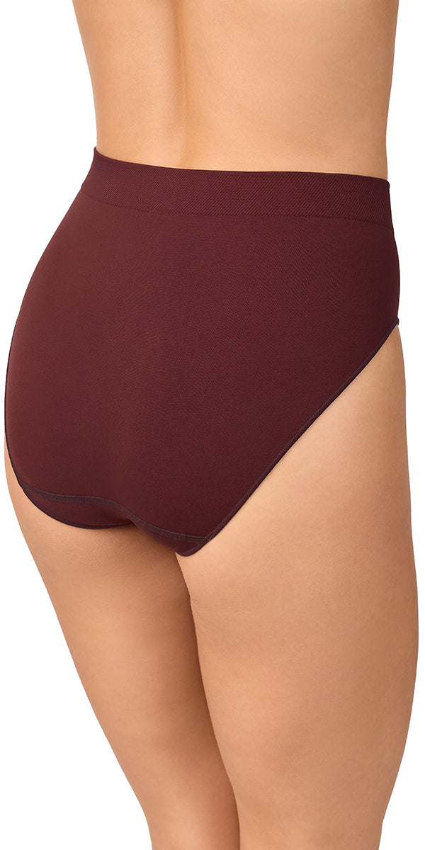 A lady wearing Seamless Comfort Hi Cut