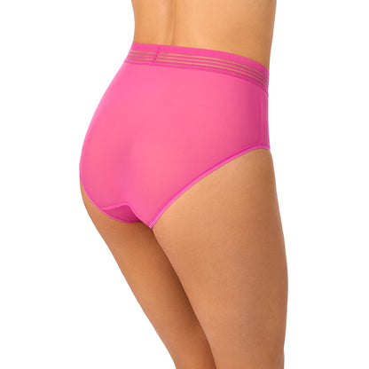 A Lady Wearing Second Skin Brief - Azalea Back View