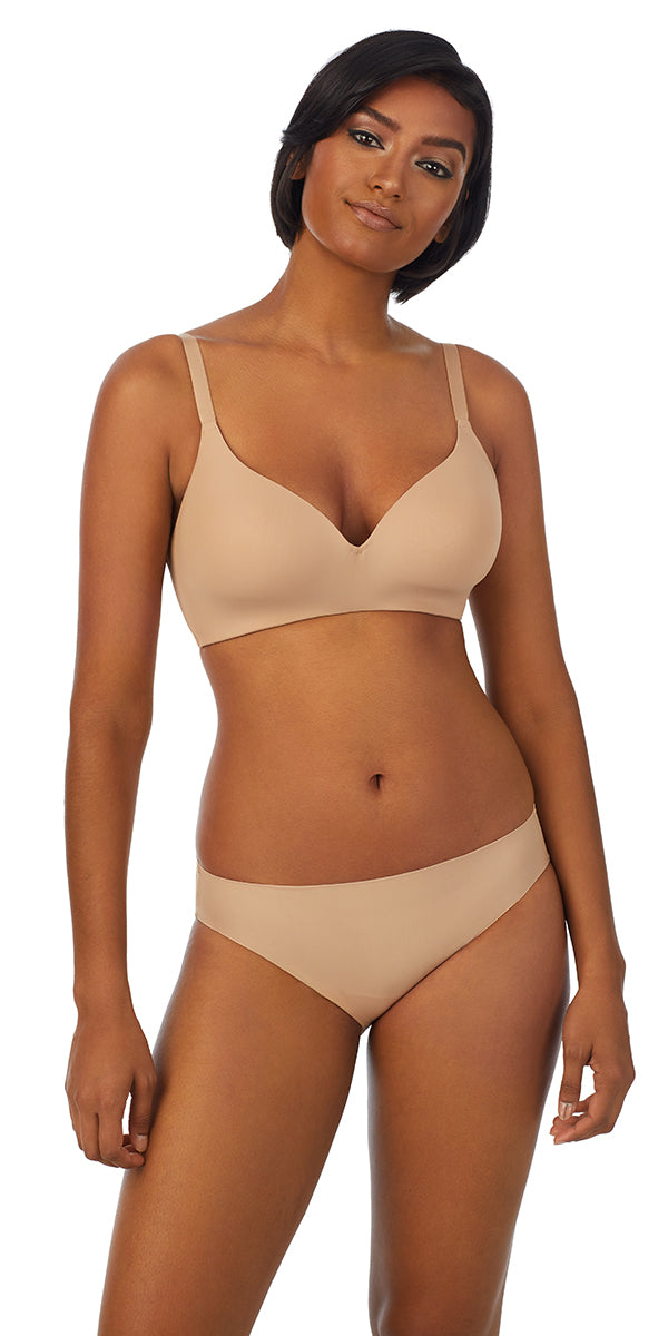 LE MYSTERE Clay Smooth Shape 360 Smoother Wireless Bra, US 36DDD/F
