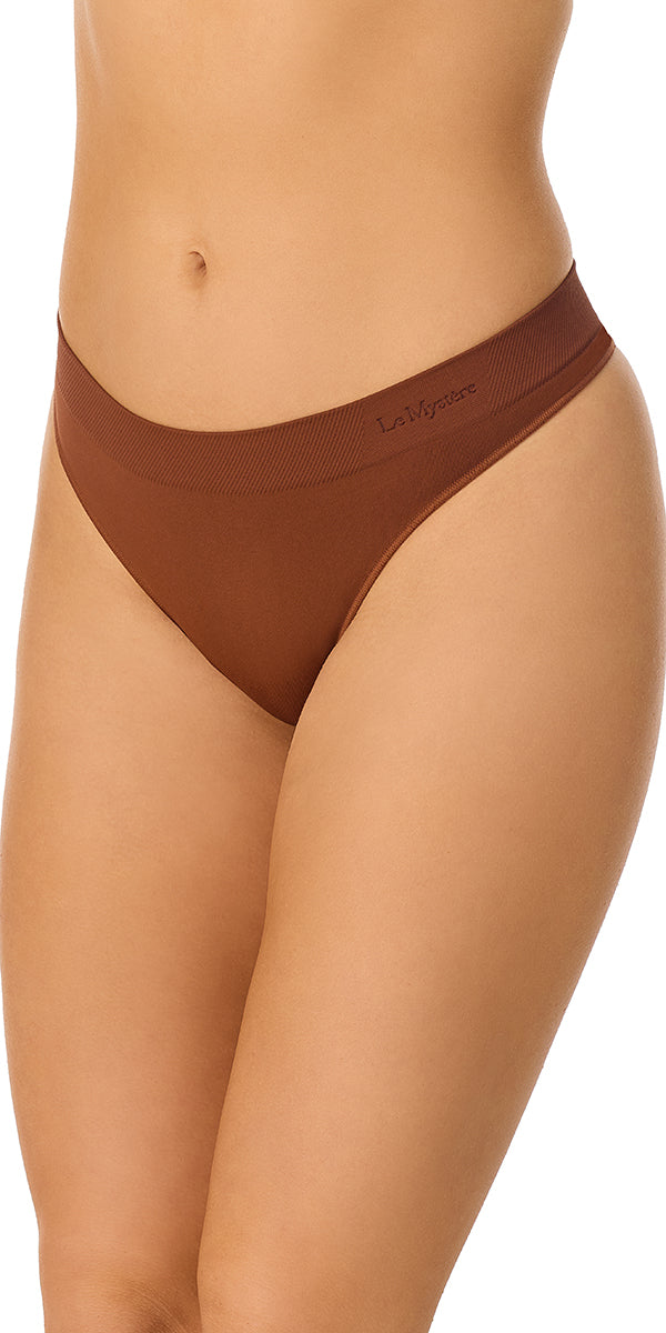 A lady wearing Bronzite Seamless Comfort Thong