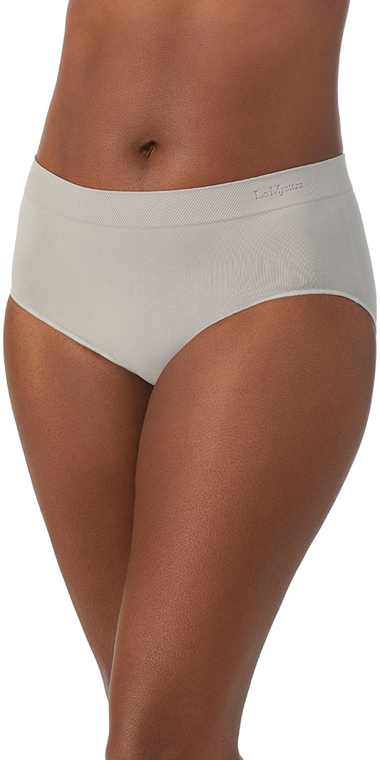 A lady wearing Chateau Grey Seamless Comfort Brief 