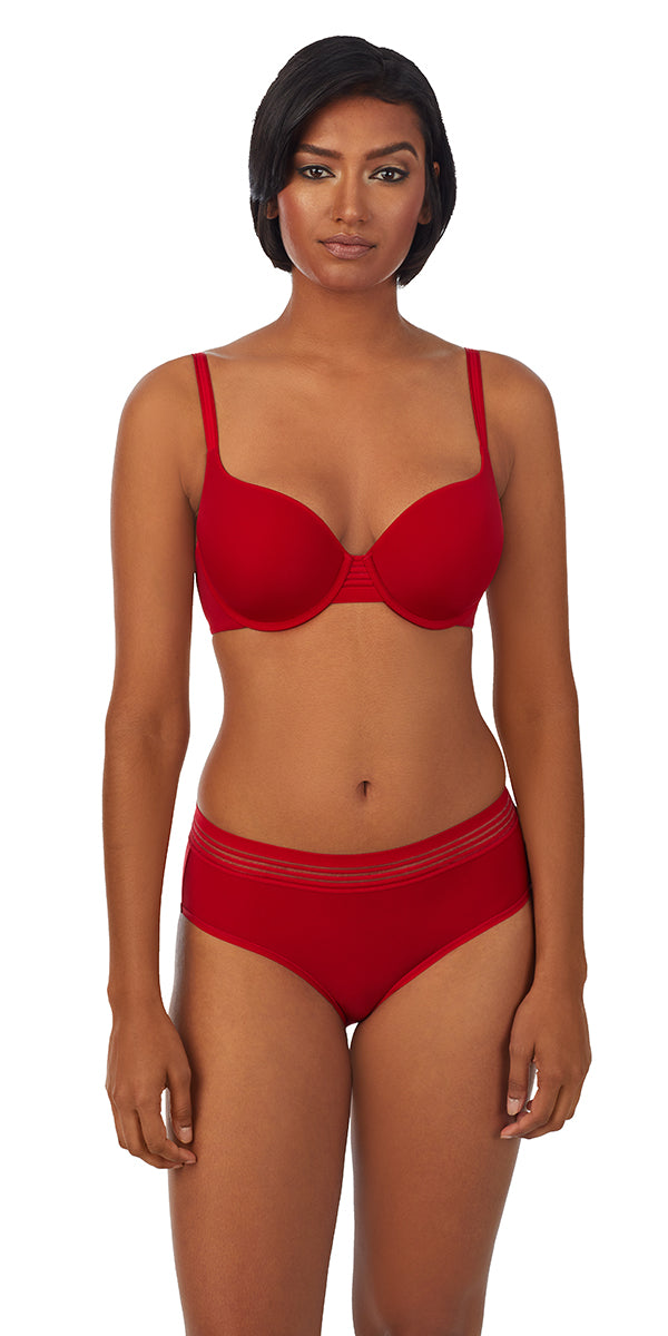  Le Mystere Second Skin Back Smoother T-Shirt Bra 34E, Dark  Cherry : Clothing, Shoes & Jewelry