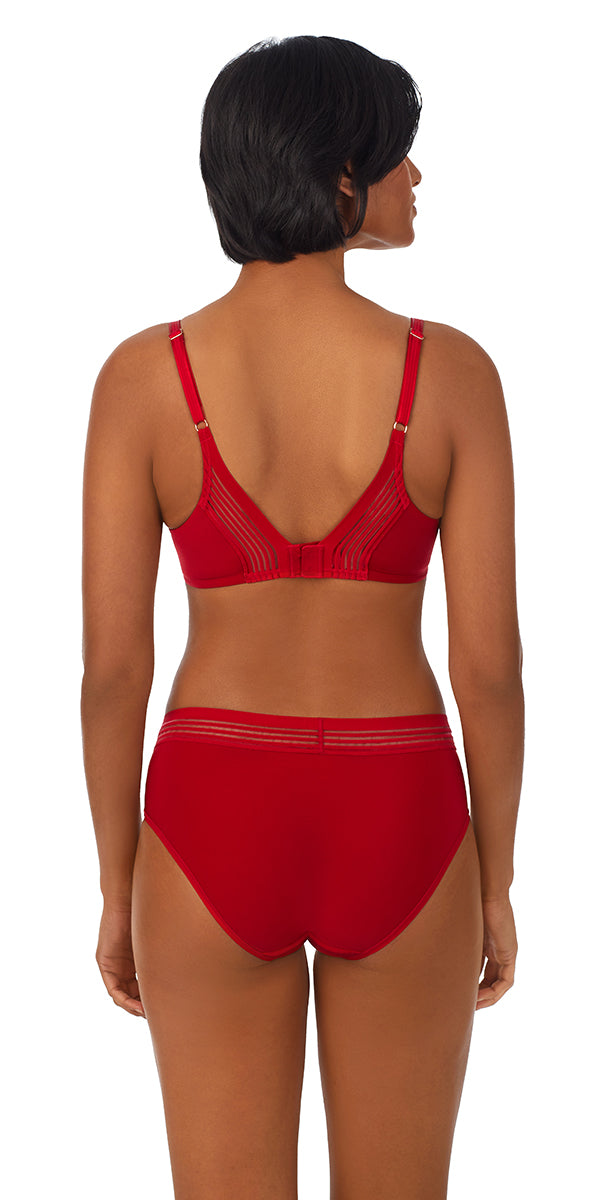  Le Mystere Second Skin Back Smoother T-Shirt Bra 34E, Dark  Cherry : Clothing, Shoes & Jewelry