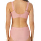 A lady wearing  pink Smooth Shape 360 Smoother 