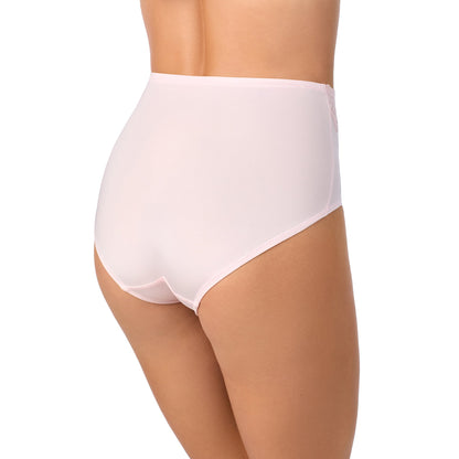 A lady wearing Lace Allure Micro Brief Cameo