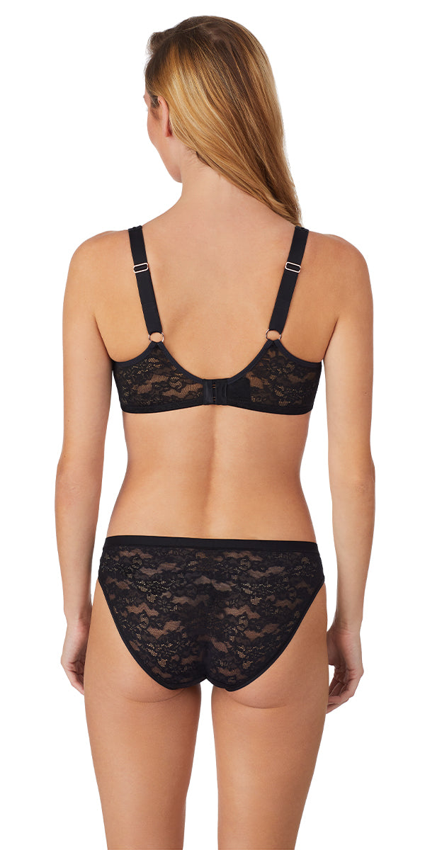 Stretch Lace Unlined - Black