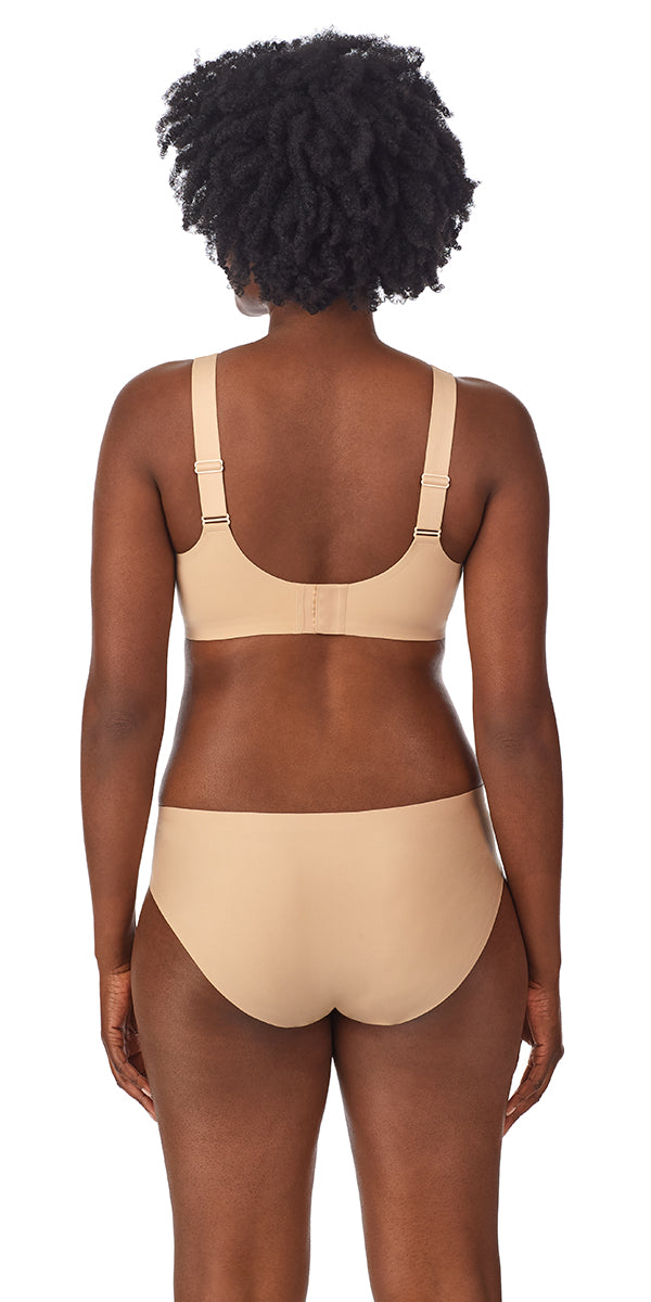 LE MYSTERE Clay Smooth Shape 360 Smoother Wireless Bra, US 36DDD/F